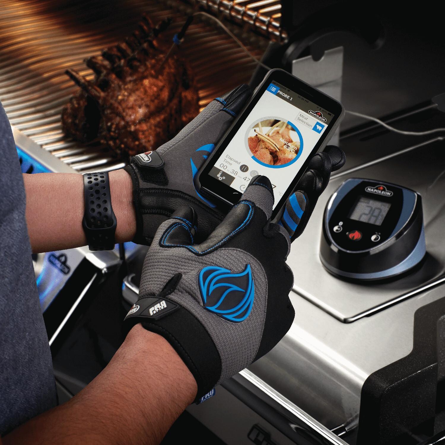 Napoleon 62141 Multi-Use Touchscreen Gloves - Small/Medium - Lifestyle thumbnail