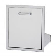 Delta Heat 18-Inch Roll-Out Stainless Steel Propane Tank / Trash Bin Storage - DHTD18-B image
