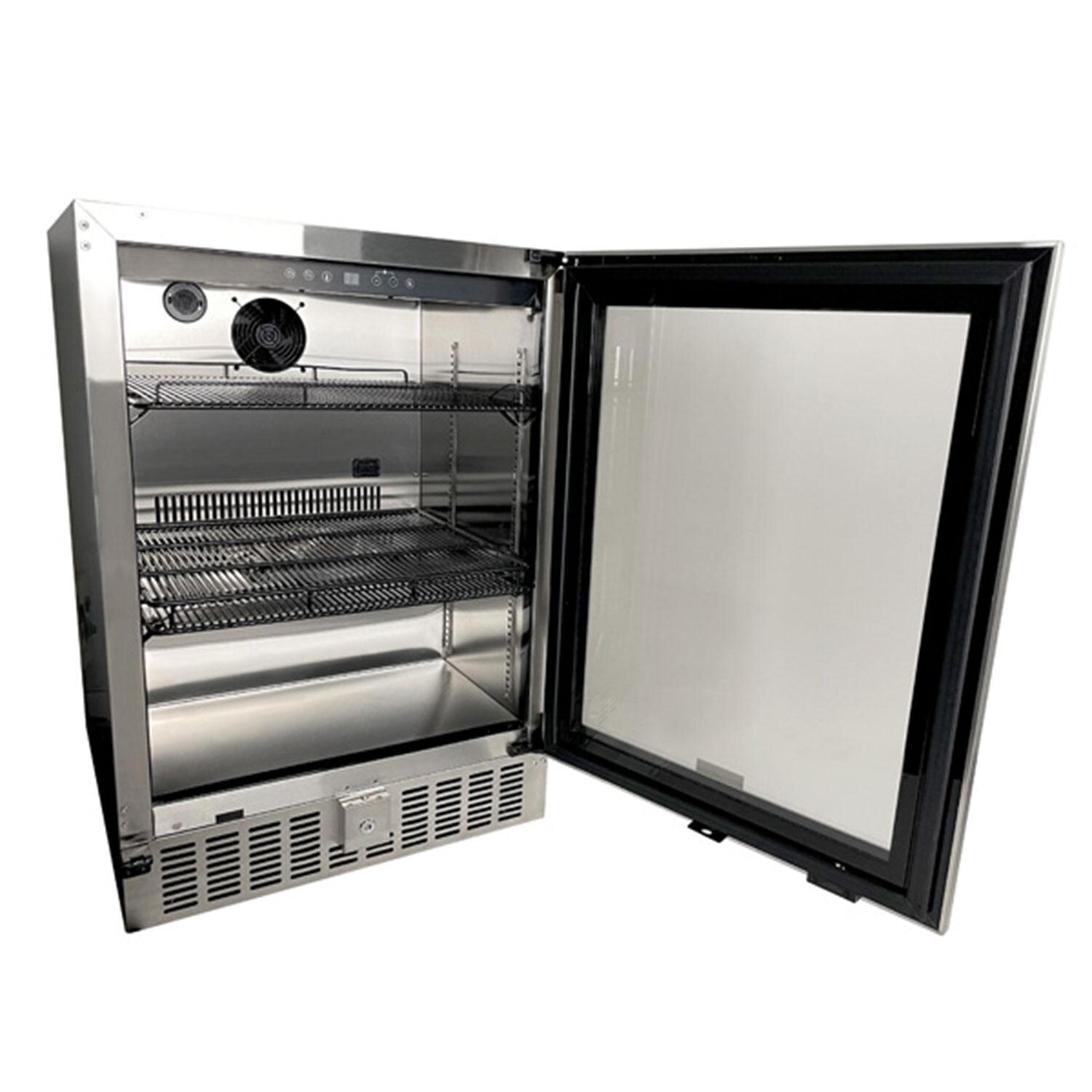 ProFire PFFRIG24 23-in 4.61 Cu.Ft. Built-In Refrigerator - Interior - White Background thumbnail