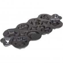 Cajun Classic 14-Inch Unseasoned Cast Iron Muffin Pan With Shape Molds - GL10492B image