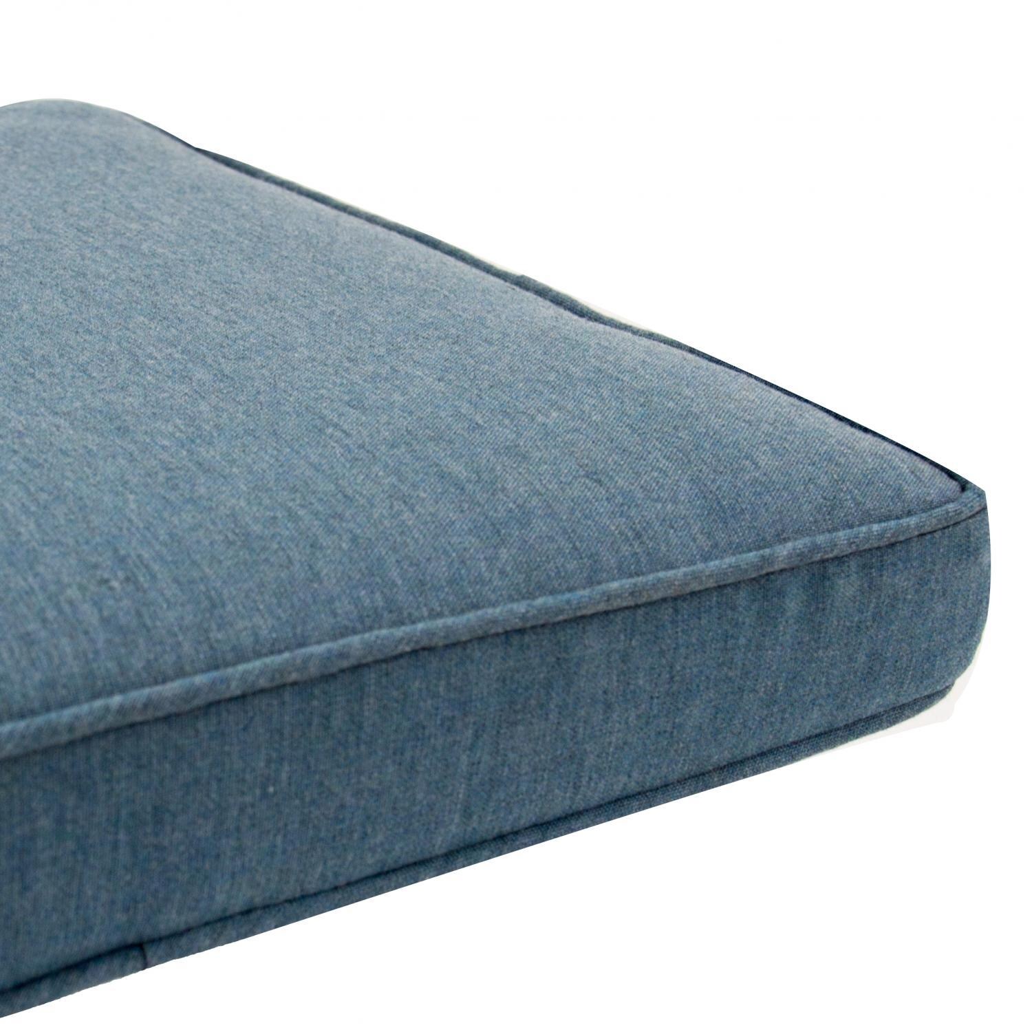 Audubon Cast Lagoon Dining Cushion - Corner View thumbnail