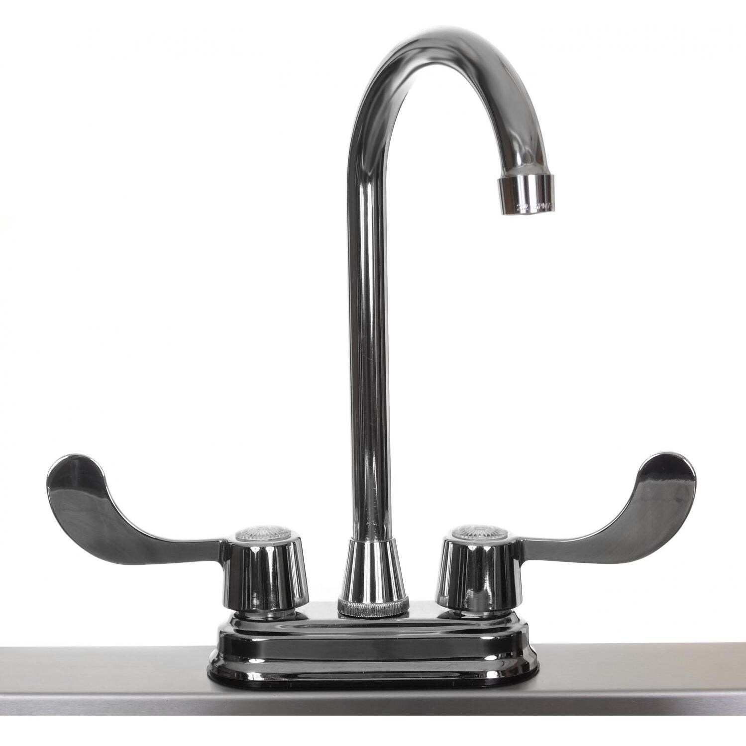 BBQGuys.com 21-Inch Drop In Deep Sink With Faucet - Faucet thumbnail