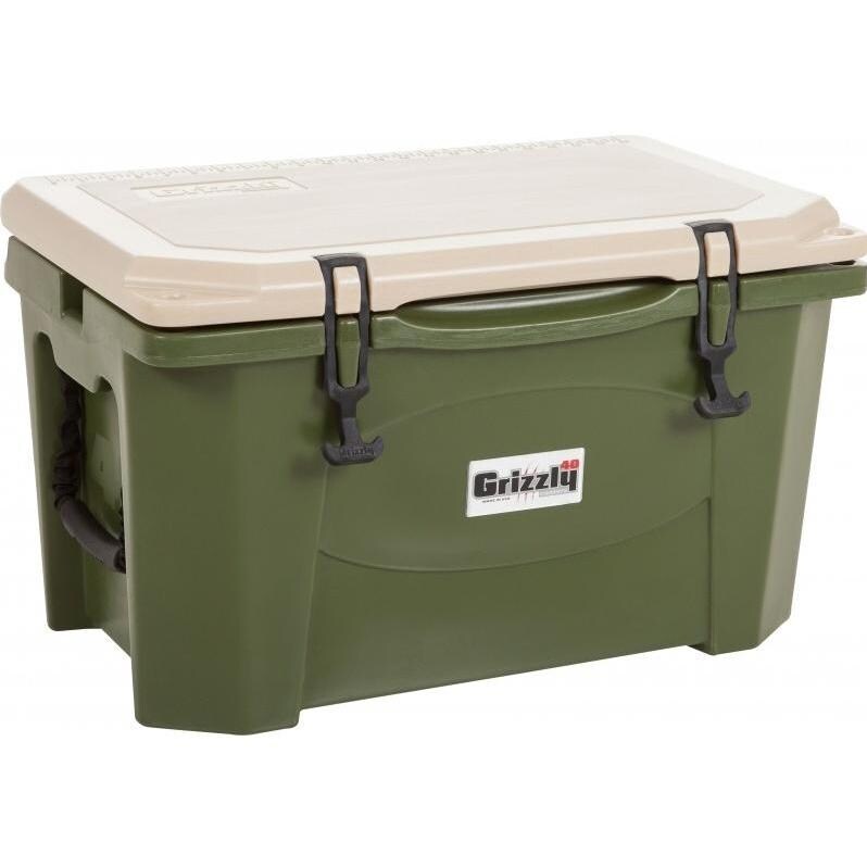 Grizzly Coolers 40 Quart Ice Chest - OD Green thumbnail