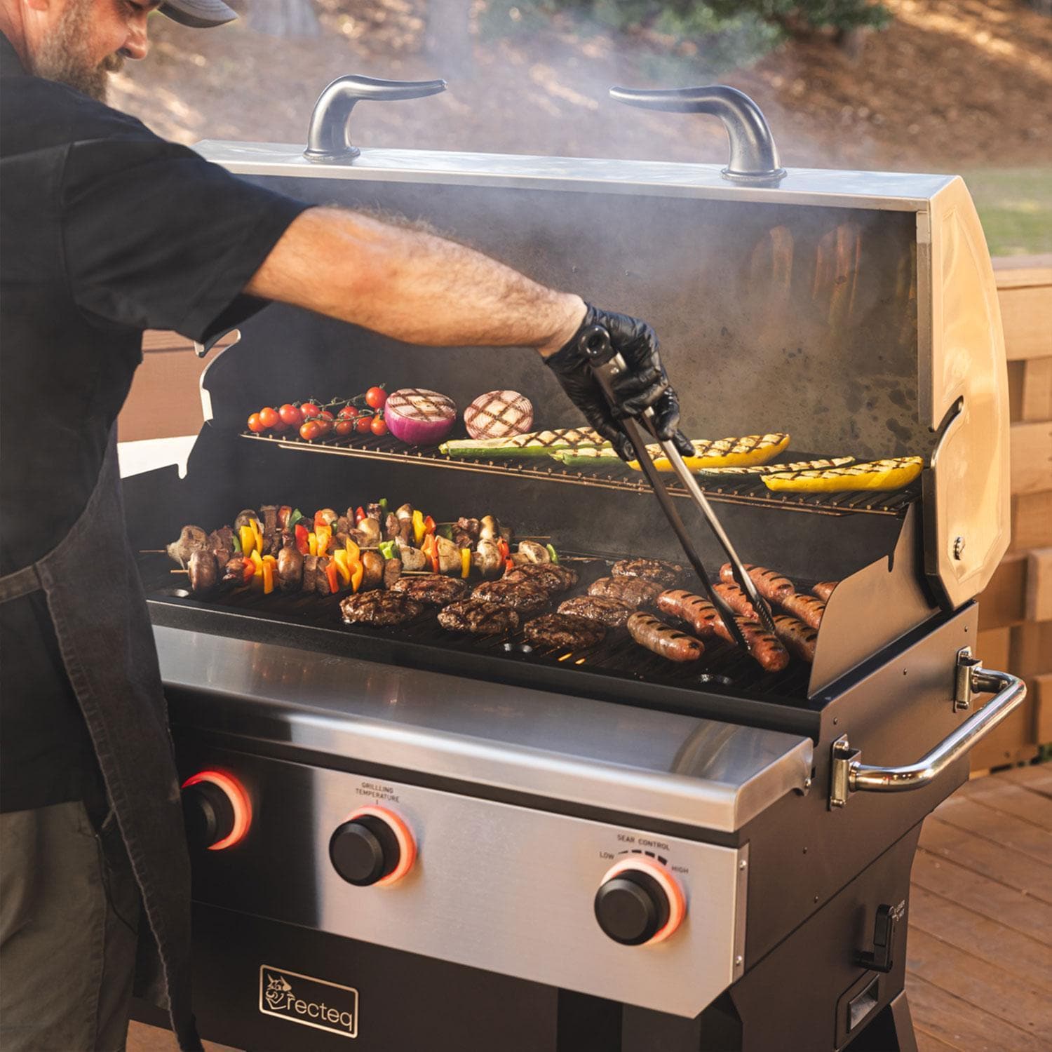 recteq X-Fire Pro 825 4-Burner Wood Pellet Grill - RT-825XF : BBQGuys