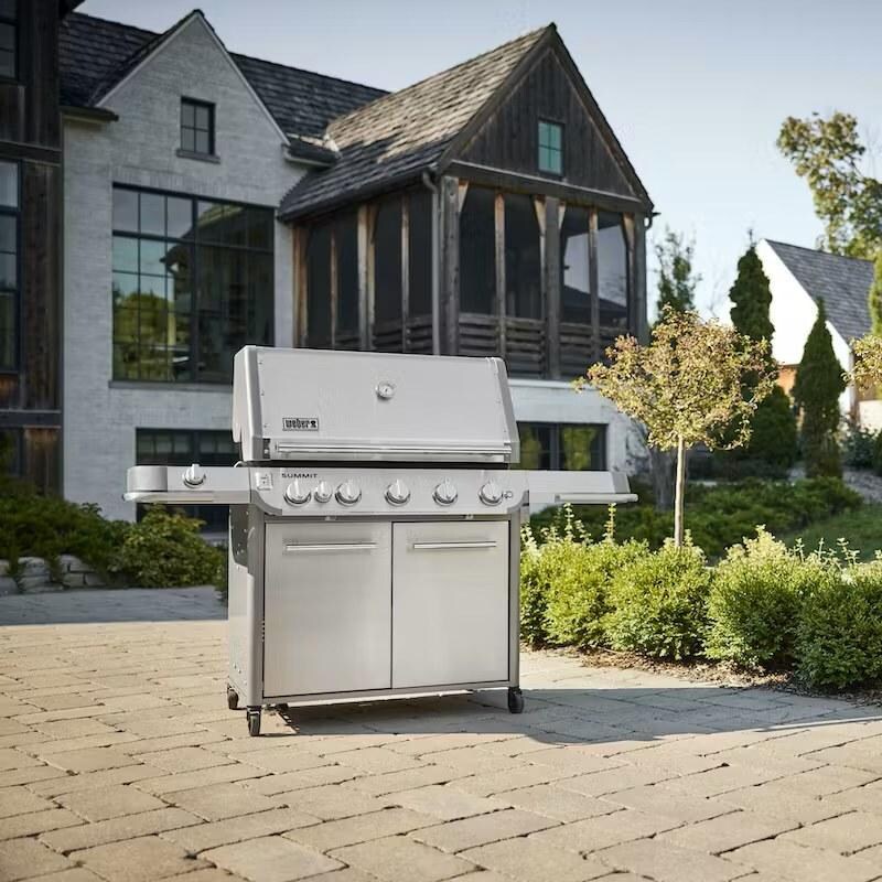 Weber Summit FS38 S Natural Gas Grill - Stainless Steel - 1500041 : BBQGuys