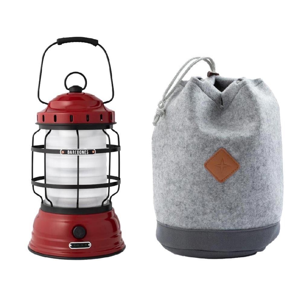 Barebones Living Forest Lantern Bundle - Red