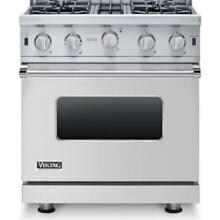 Viking Professional 30-Inch Open Burner Natural Gas Range - Stainless Steel - VGIC53014BSS image