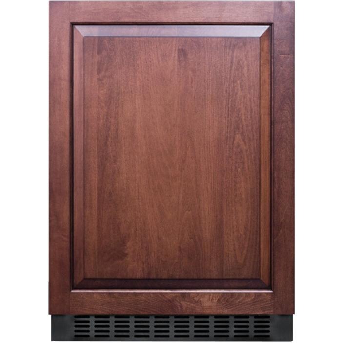 Summit 24-Inch 4.6 Cu. Ft. Commercial Built-In / Freestanding Outdoor Compact Refrigerator - Custom Panel - SPR627OSCIF thumbnail