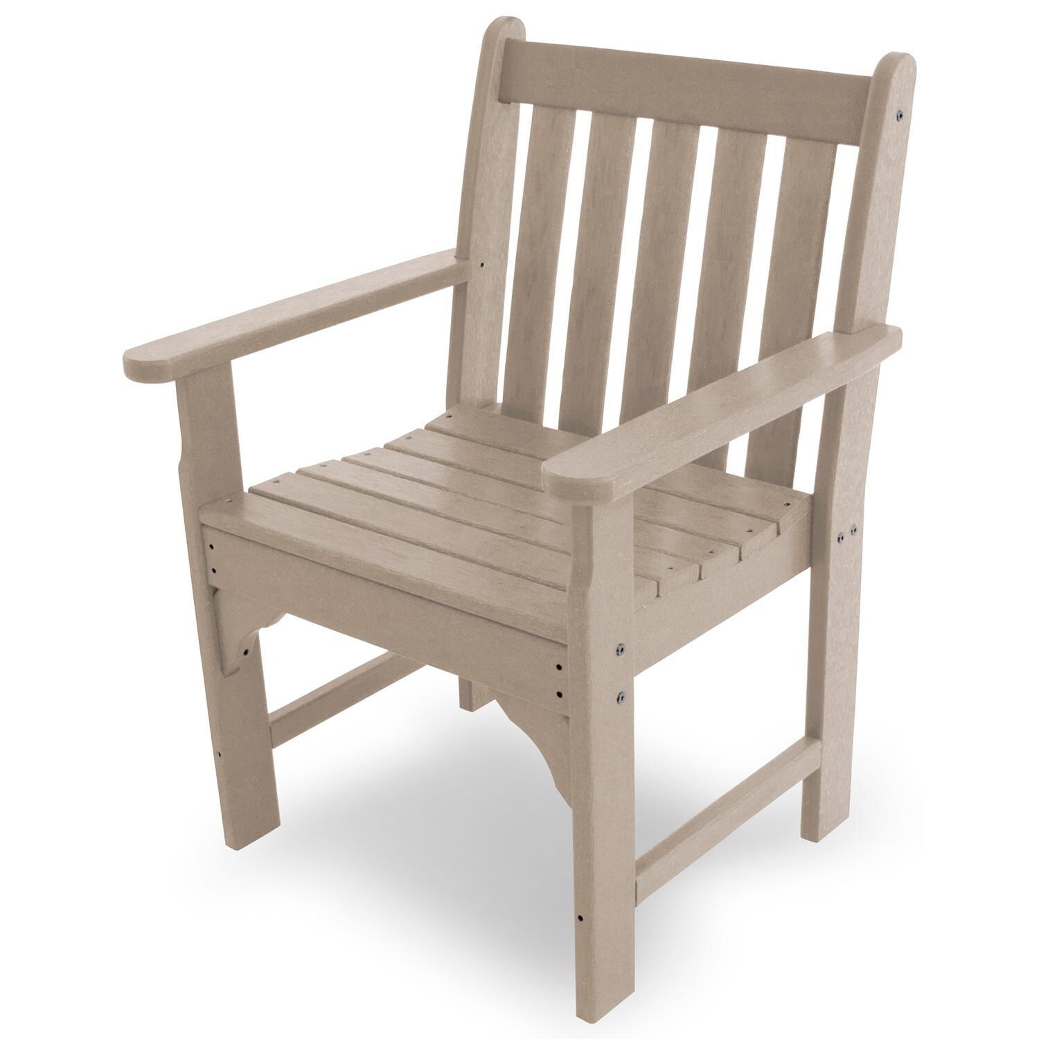 POLYWOOD Vineyard Garden Arm Chair - Sand thumbnail