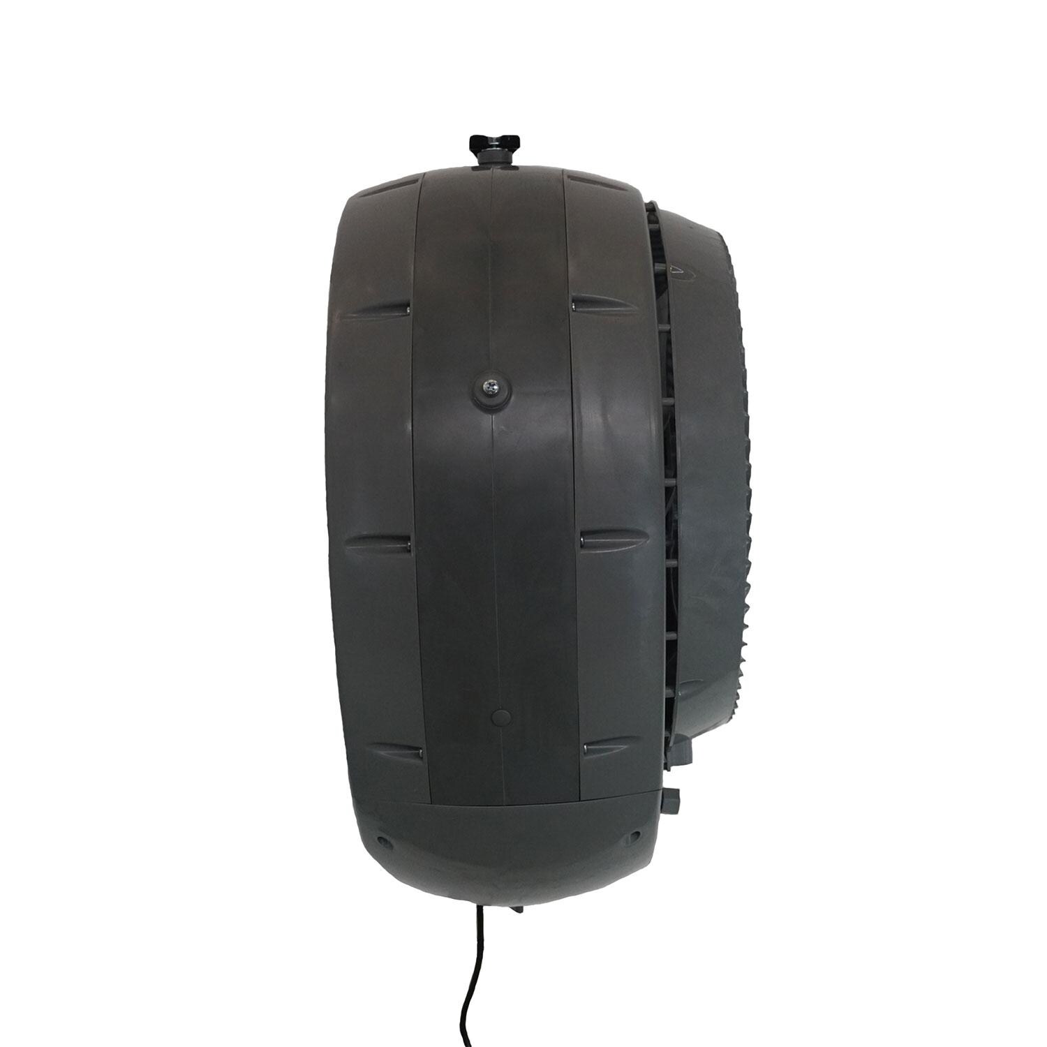 Joape Cassino 737 Wall Mount Misting Fan - Gray - Left Side View thumbnail