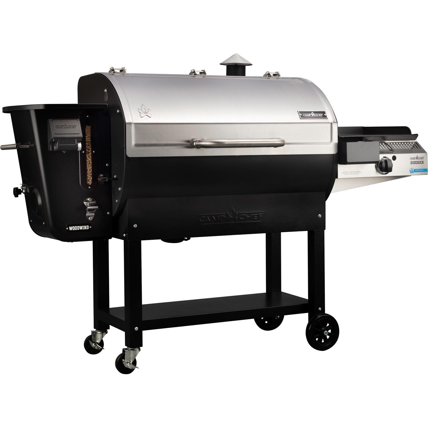 Camp Chef PG36XRSK 36-Inch WiFi Woodwind Pellet Grill With Sidekick thumbnail