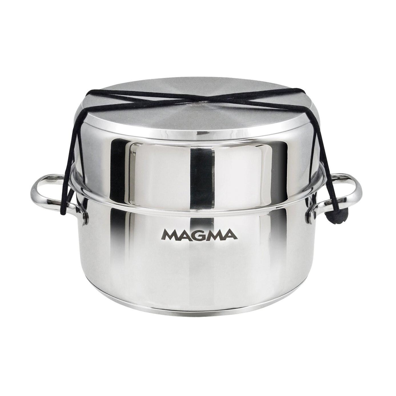 Magma - A10-363-2-IND - Stainless Steel Induction Non-Stick Nesting Cookware Set - 7 Piece - Ready For Storage thumbnail