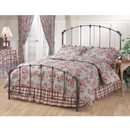 Hillsdale Bonita Copper Mist Metal Bed Set Without Frame - Queen - 346-500