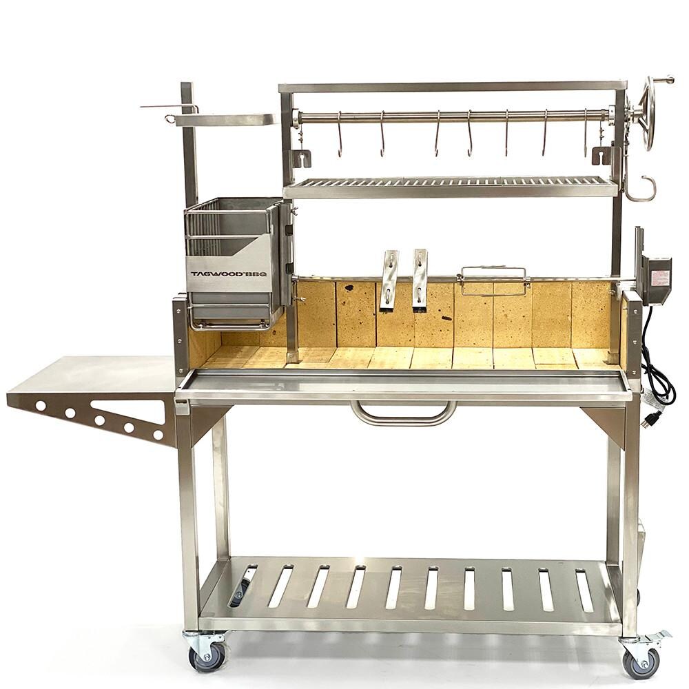 Tagwood BBQ Stainless Steel Rotisserie Kit For BBQ03SS, BBQ03SI, BBQ05SS, BBQ23SS, & BBQ25SS