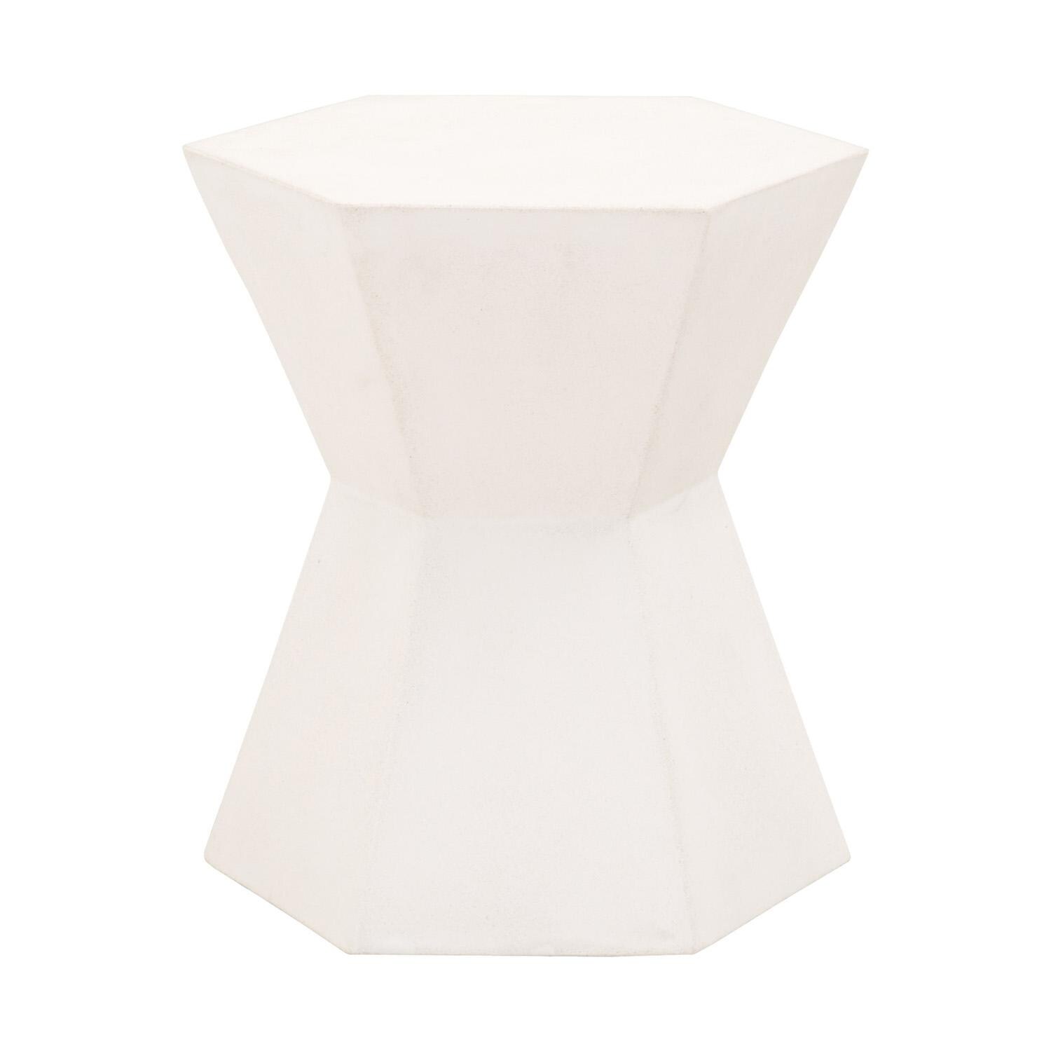 Lakeview Bento Ivory Concrete Accent Table thumbnail
