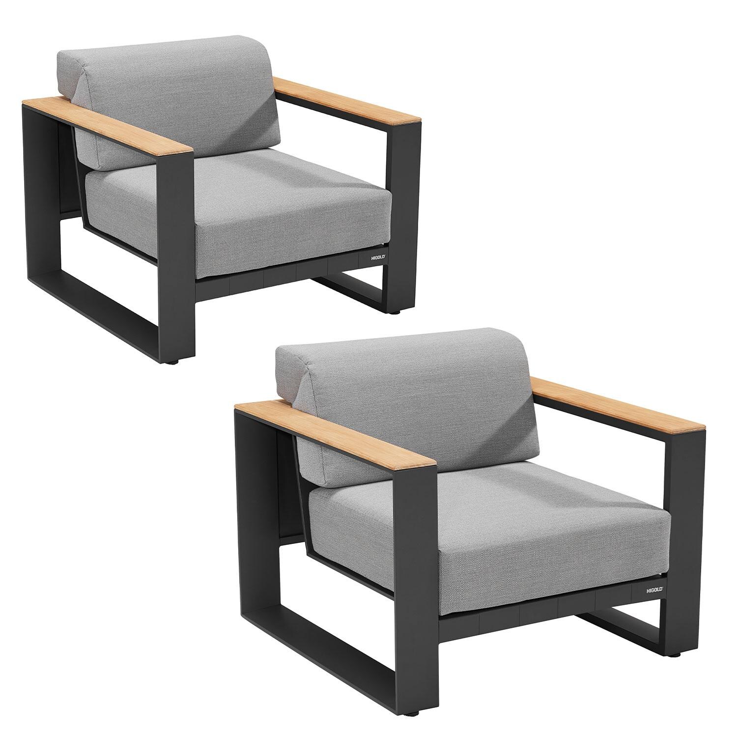 HIGOLD 2062S/016/4167 CAMBUSA Outdoor Sofa Seating Set - Patio Chairs thumbnail