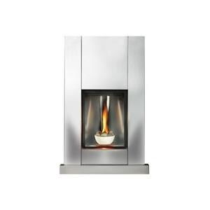 Napoleon Surround Facing Fireplace Hearth Kit - Brushed Stainless Steel - HK82SS