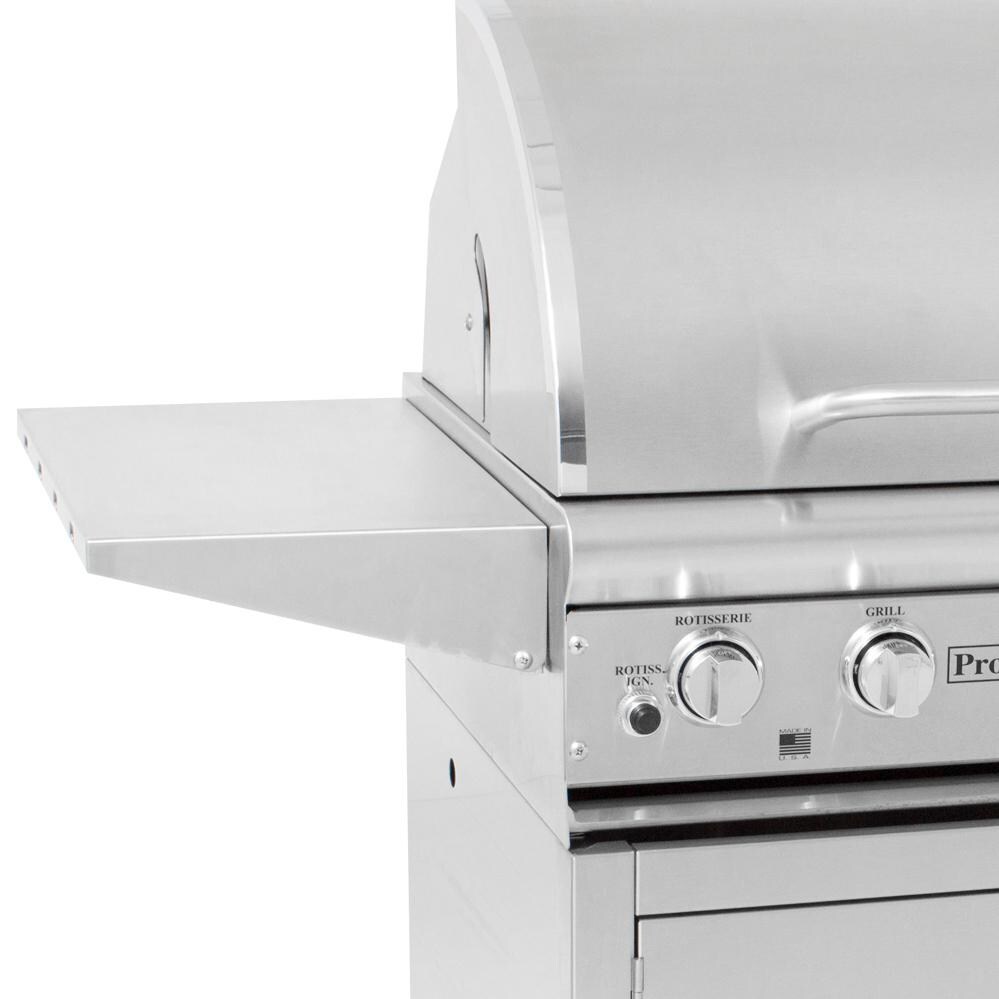 ProFire Stainless Steel Side Shelf For All ProFire Freestanding Grills