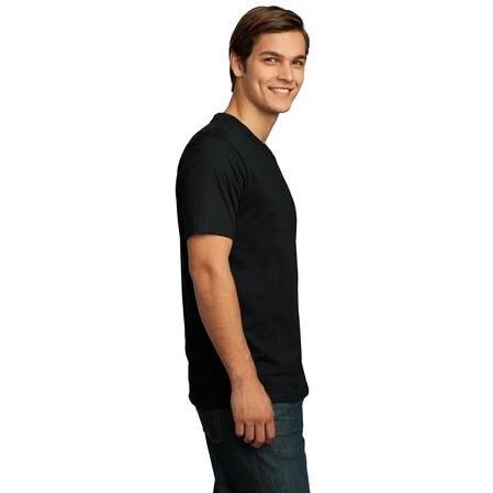 District Threads Perfect Weight V-Neck T-Shirt - Jet Black