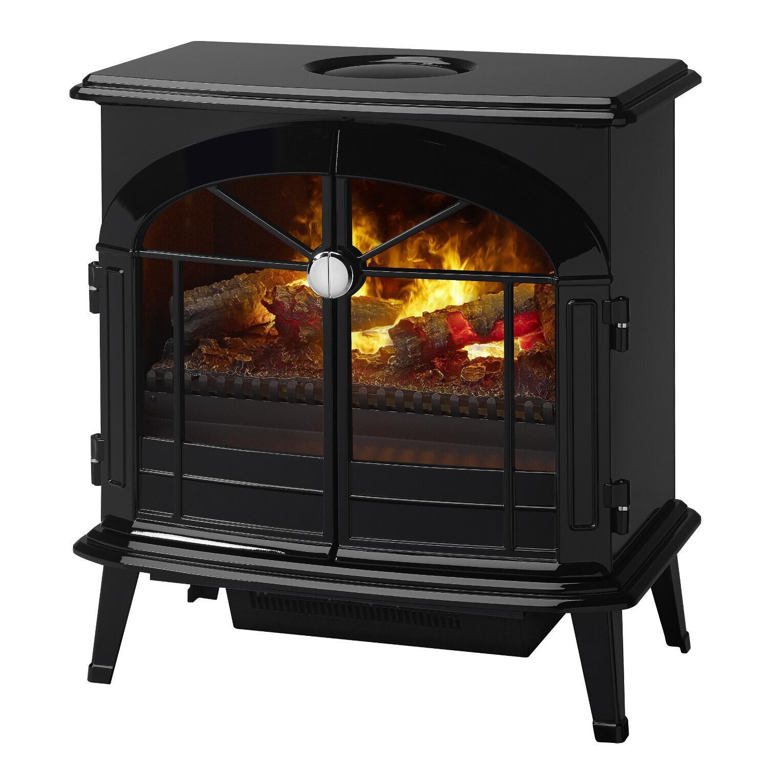 Dimplex - OS2527GB - Opti-Myst Stockbridge 25-Inch Electric Stove w/ Acrylic Ember Bed - Angle View thumbnail