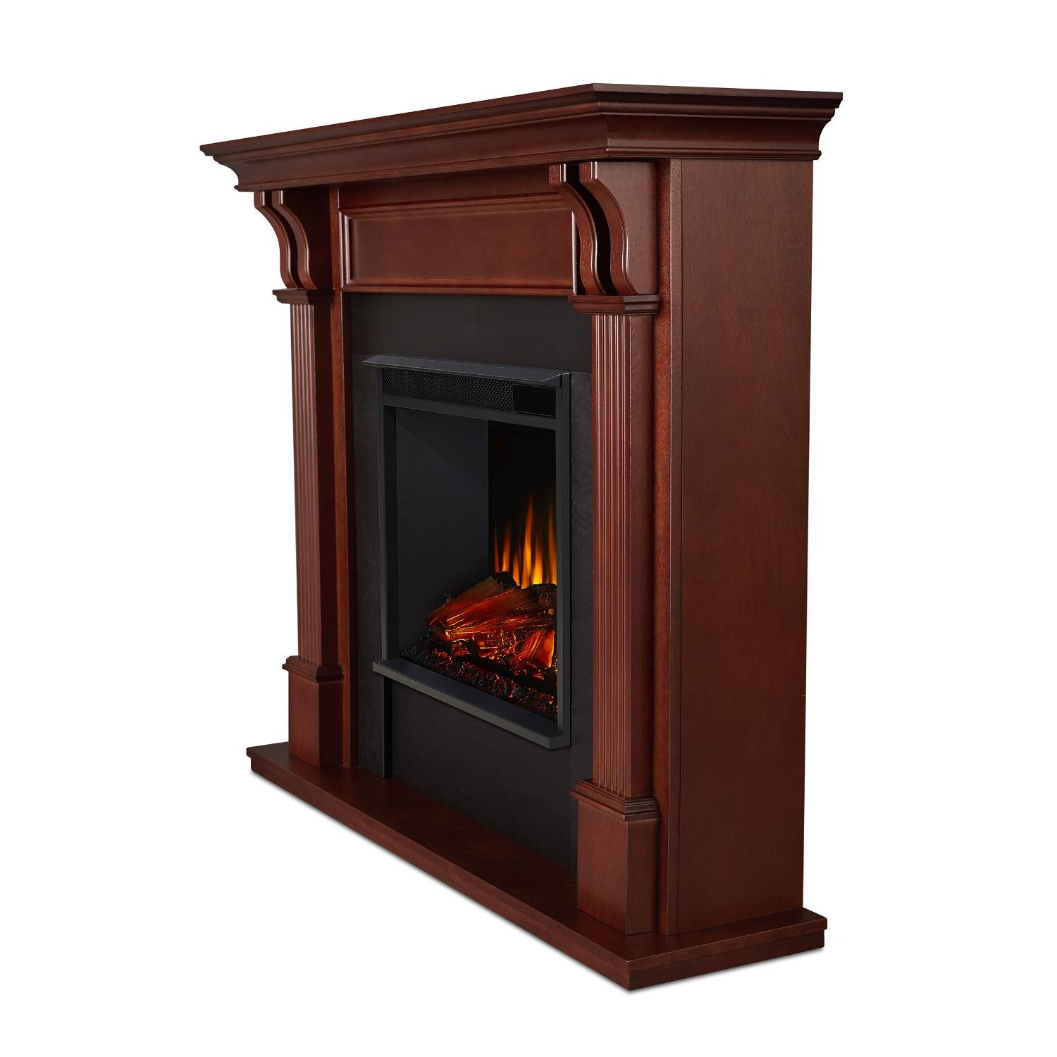 Real Flame 7100EM Ashley 48Inch Electric Fireplace With Mantel