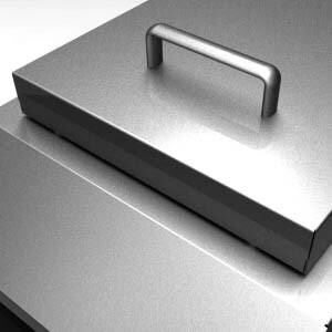 Hestan Built-In/Cart Mounted Double Side Burner - Lid thumbnail