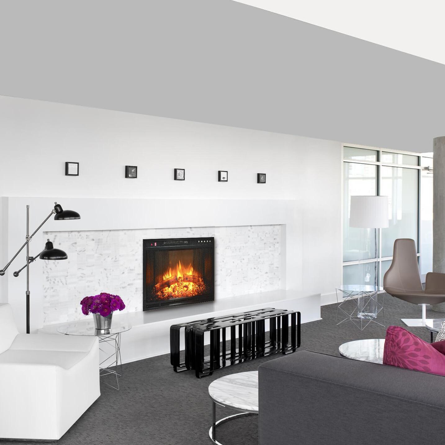 Touchstone Home Products Edgeline 28-Inch Electric Fireplace Insert - Lifestyle thumbnail