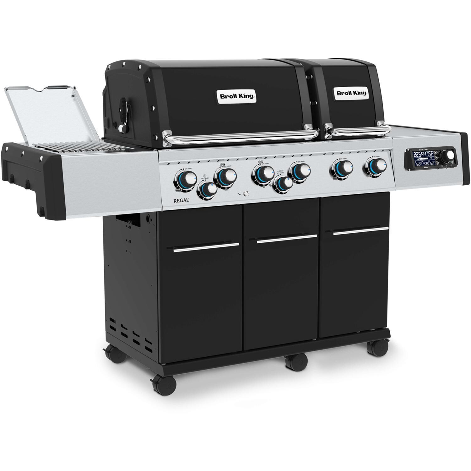Broil King 689244 Regal Q 690 Pro IR Propane Grill - Angled - White Background thumbnail