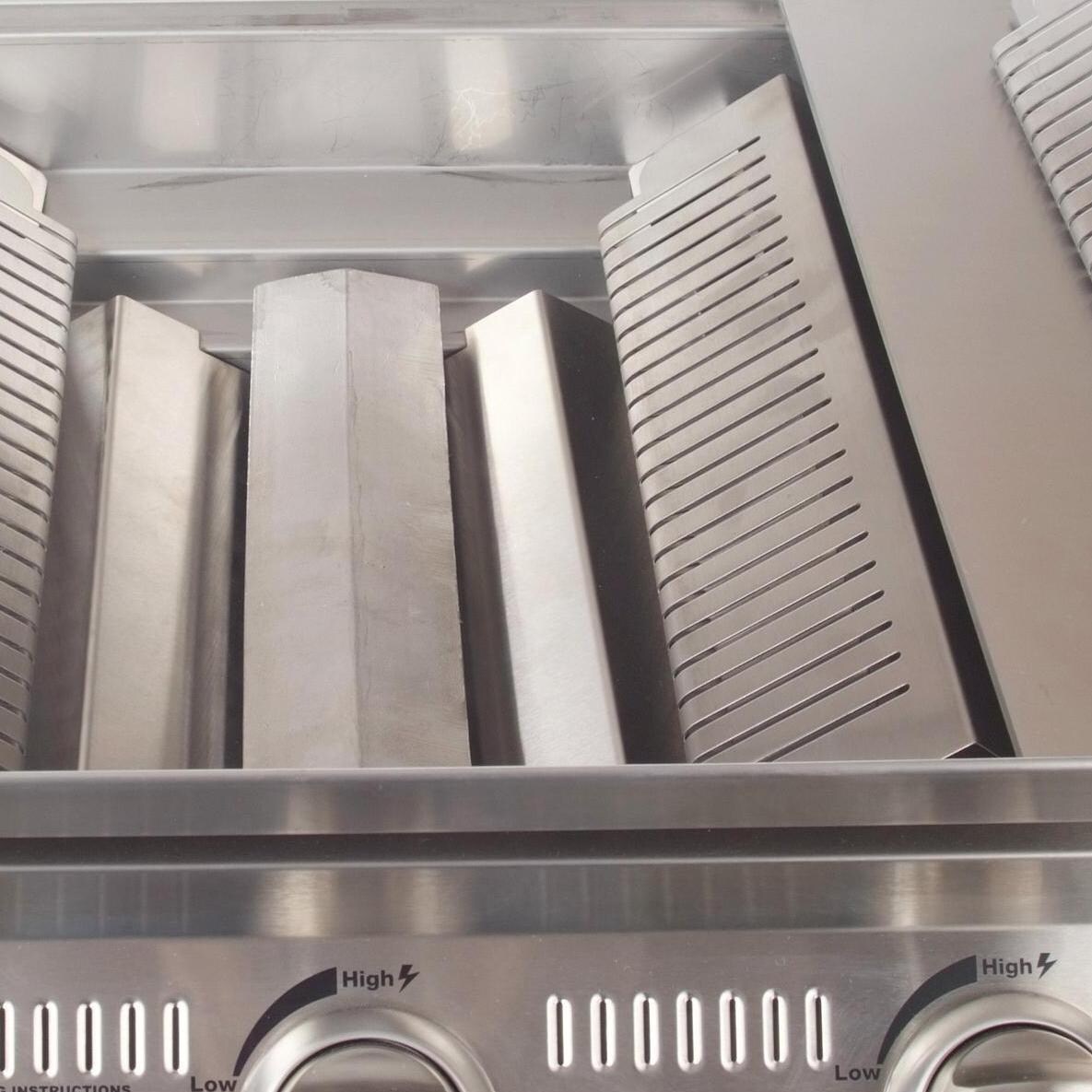 BeefEater Signature Premium 4 Burner Built-In Natural Gas Grill - Flame Tamer thumbnail