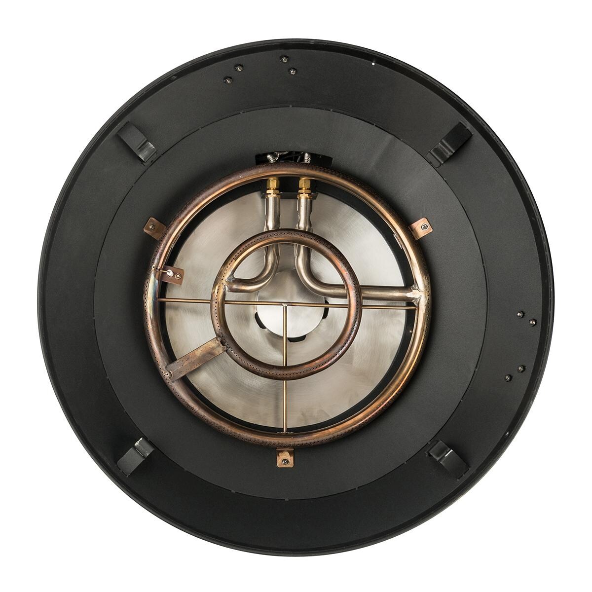 Fuego Professional Gas Grill - Dual-Zone Ring Burner With Residue Tray Installed thumbnail