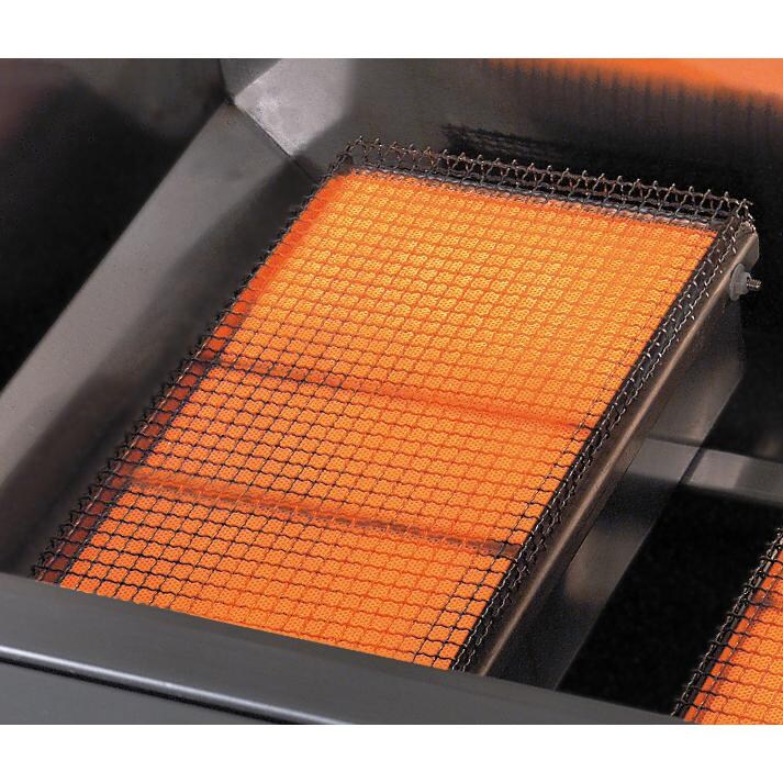 Infrared Burner - Lit
