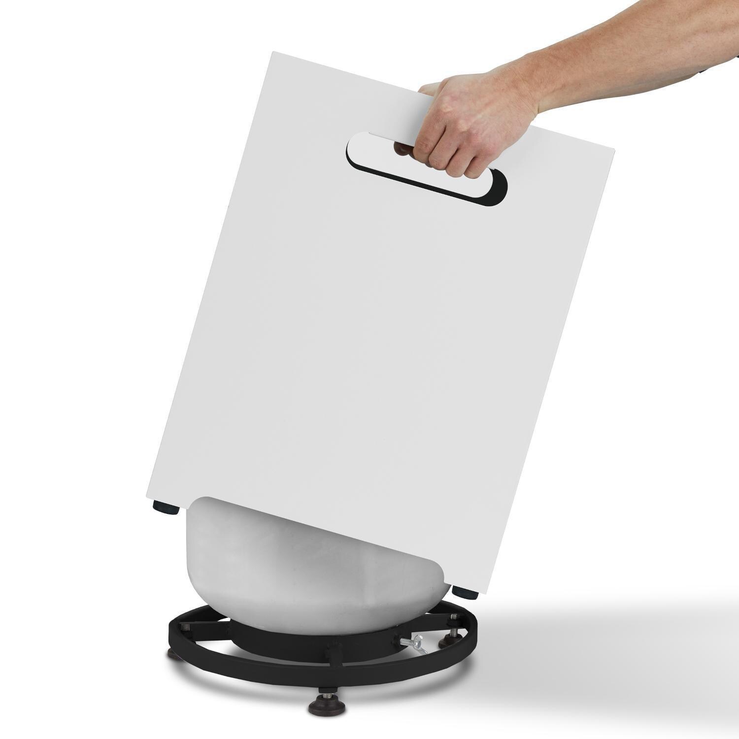 Lakeview Outdoor Designs SC-T0025-WHT Propane Tank Cover - Demo thumbnail