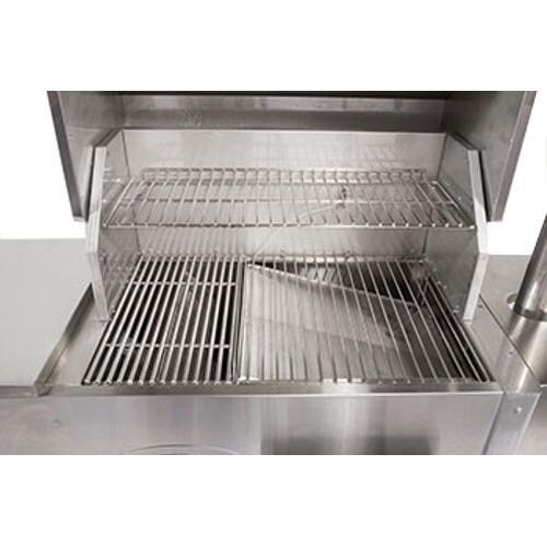 Cookshack PG1000 Fast Eddys 32-Inch Wood Pellet Grill - Inside View thumbnail