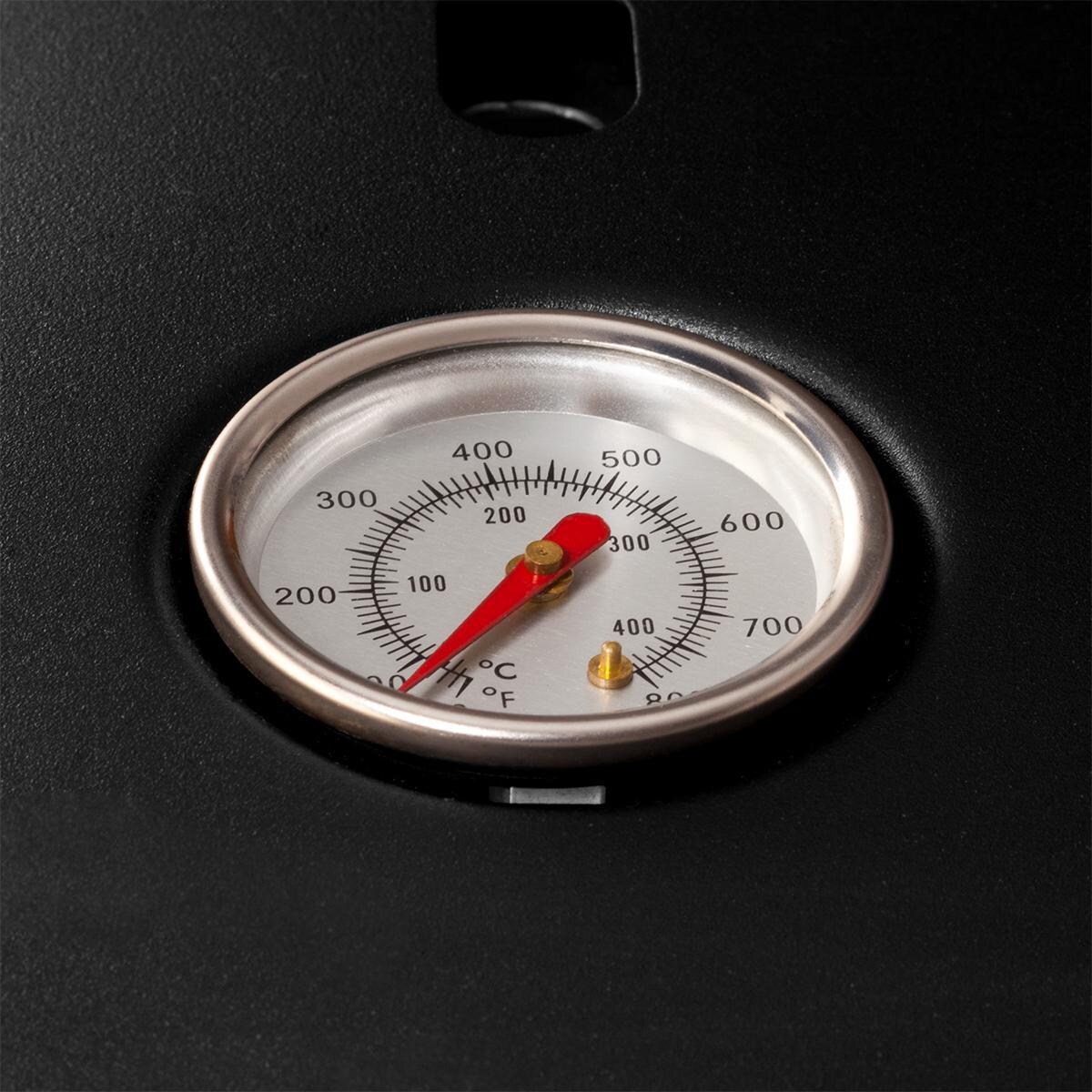 Fuego Professional Gas Grill - Built-In Temperature Gauge Detail thumbnail