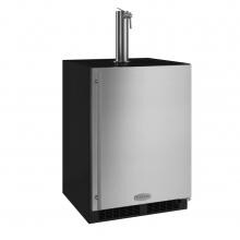Marvel 24-Inch 5.7 Cu. Ft. Right Hinge Built-in Single Tap Wine Dispenser - Stainless Steel - ML24BNS2RS