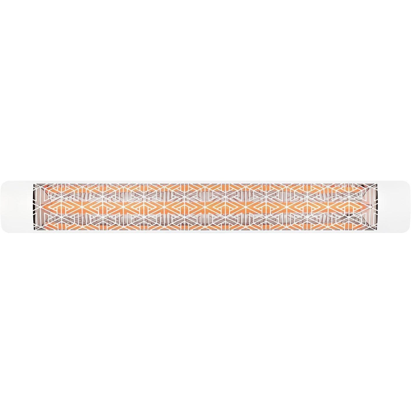 Eurofase EF30208W3 Mason Series 61 Inch 3000 Watt Single Element Marine Grade 208V Electric Patio Heater in White - Display - White Background thumbnail