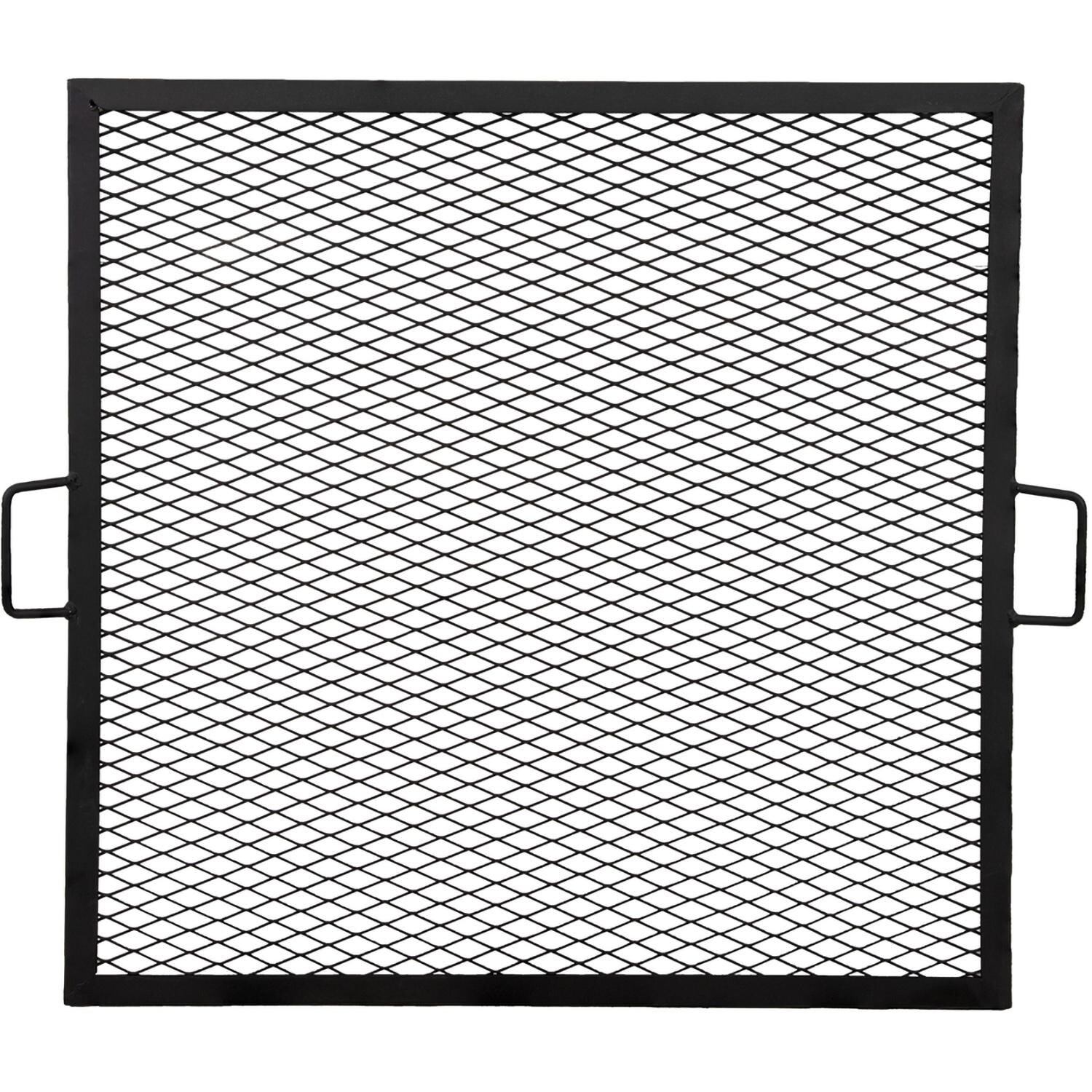 Ultimate Patio 30-Inch X-Marks Square Fire Pit Grill Grate