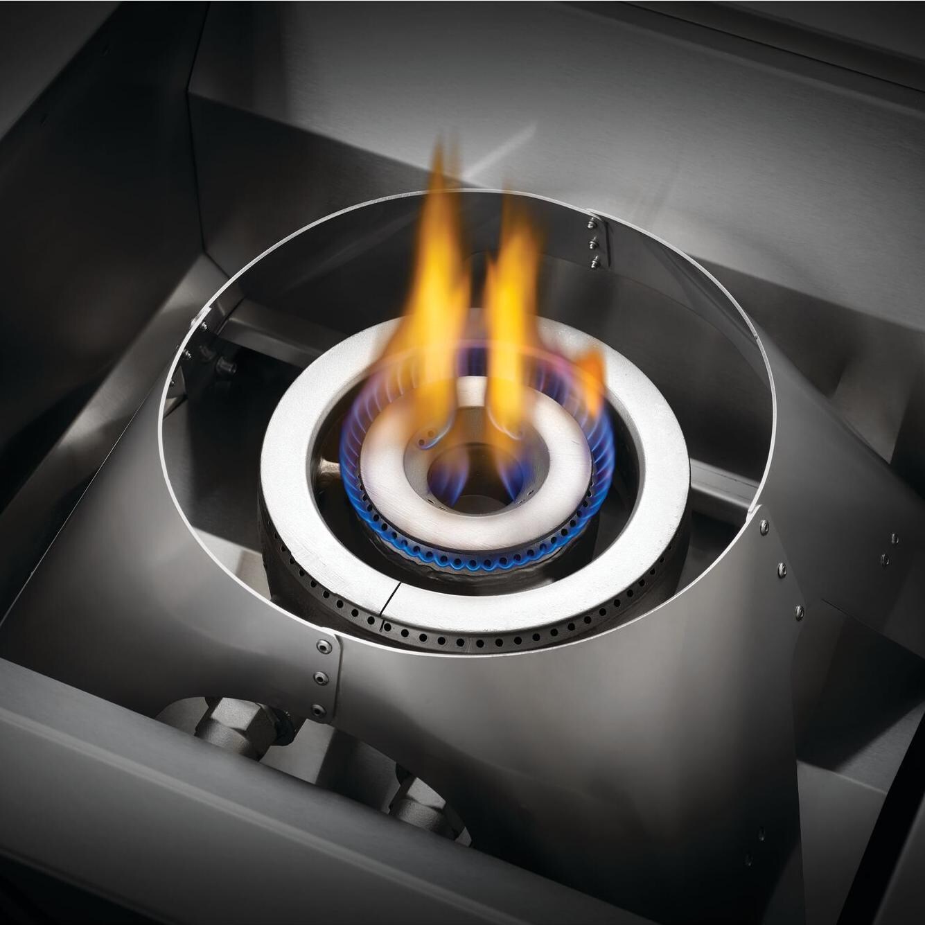 Napoleon BIB18PBPSS Built-In 700 Series Propane Power Burner - Inner Burner Ring On Detail Without Grid thumbnail