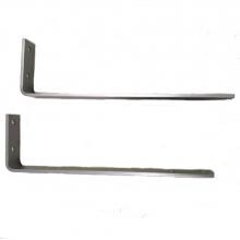 Solaira 12-Inch Mounting Bracket Extension for Alpha Series Heaters - Silver - SALPHABRCT12S