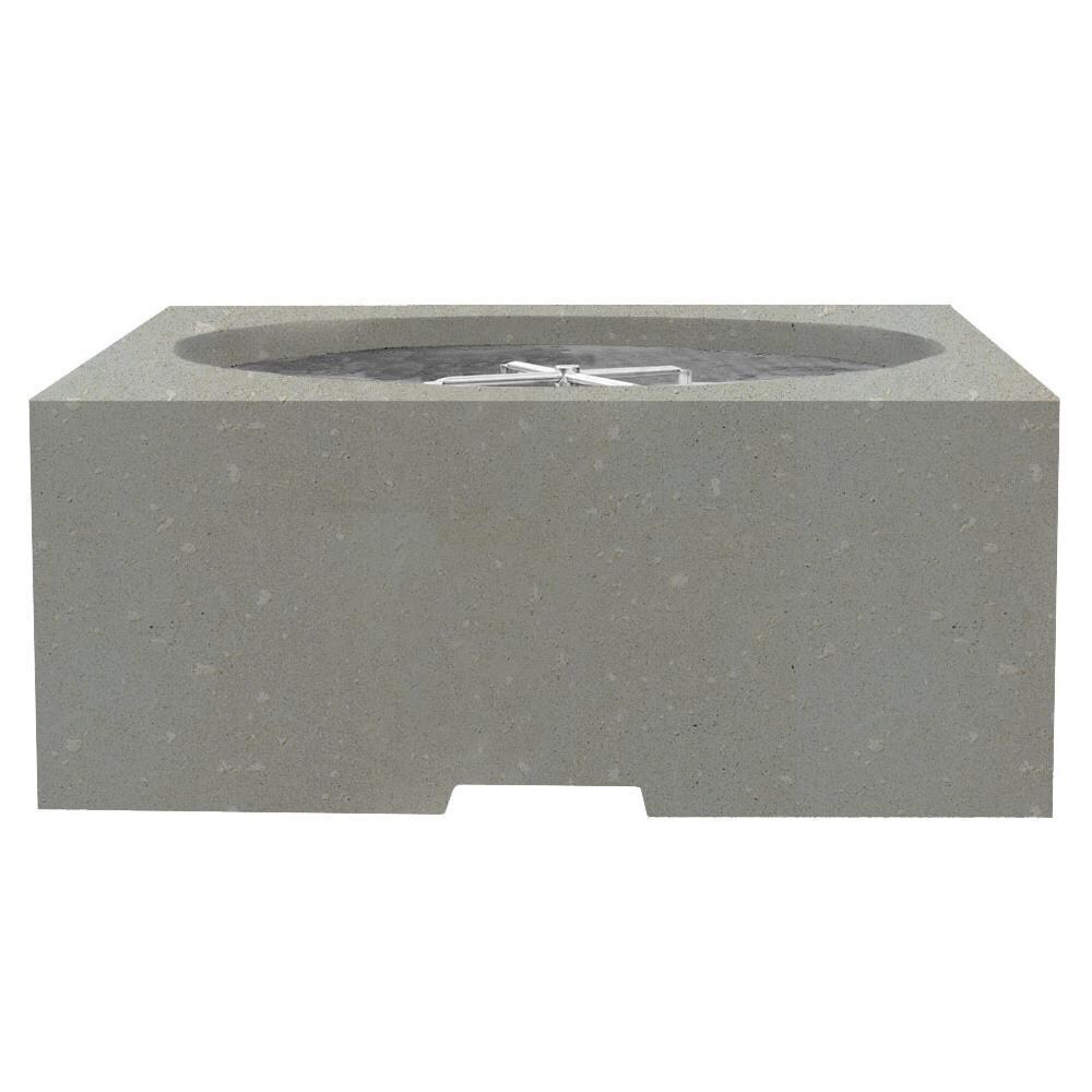 Prism Hardscapes SCPH-705-3LP Piazza 39-in Propane Gas Square Fire Pit Table - Natural thumbnail