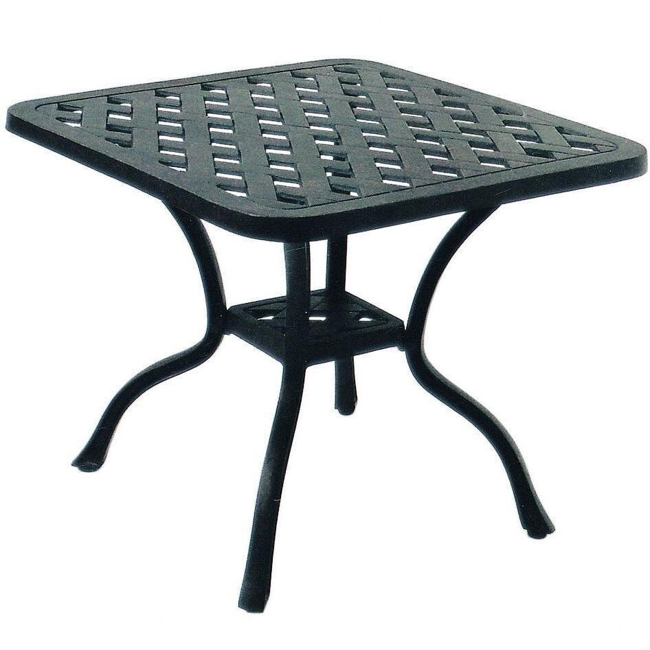 Darlee B/DL108-6PC-30AB St. Cruz Cast Aluminum 21 Inch Square End Table thumbnail