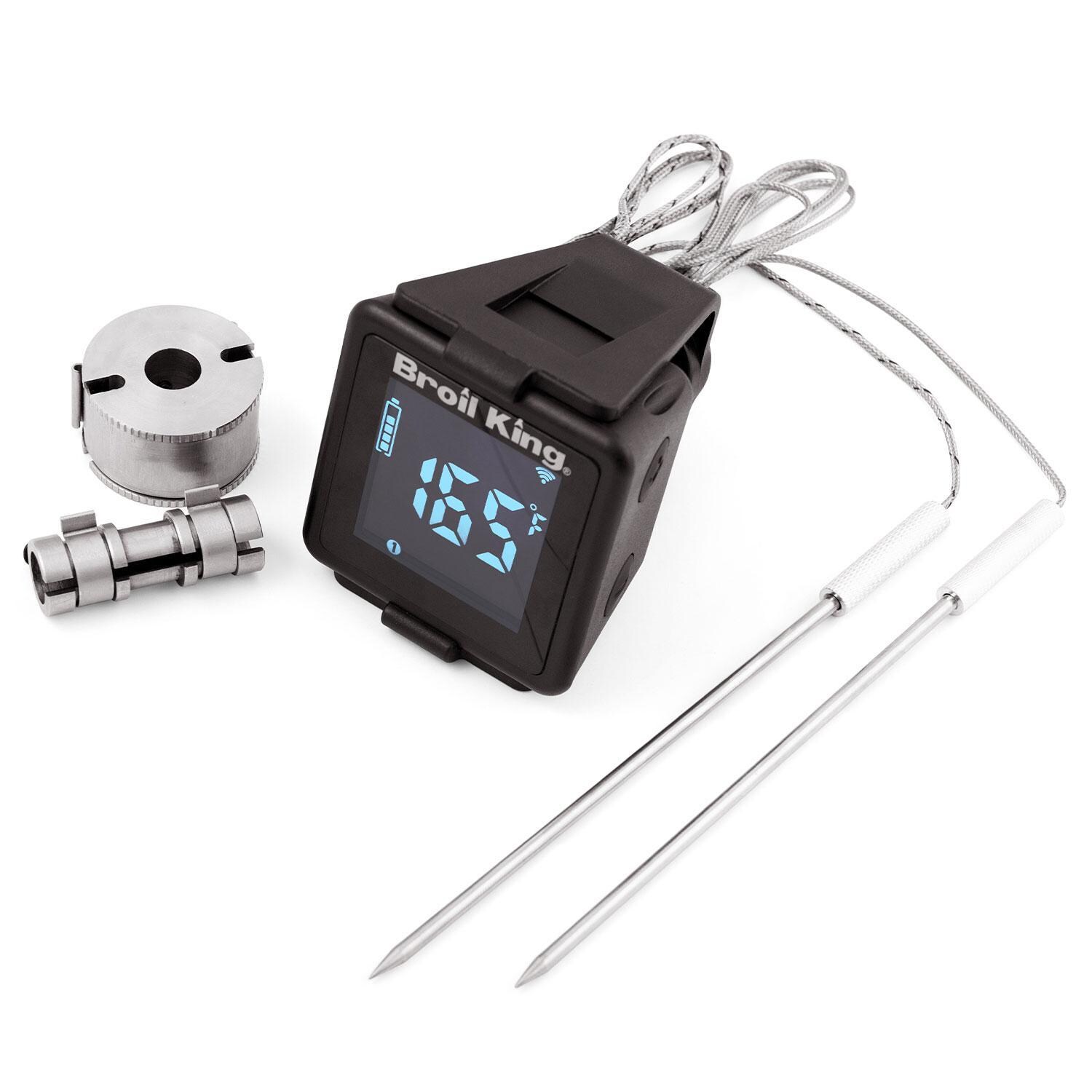Broil King 61939 iQUE Smart Thermometer - Tools & Items Included - White Background thumbnail