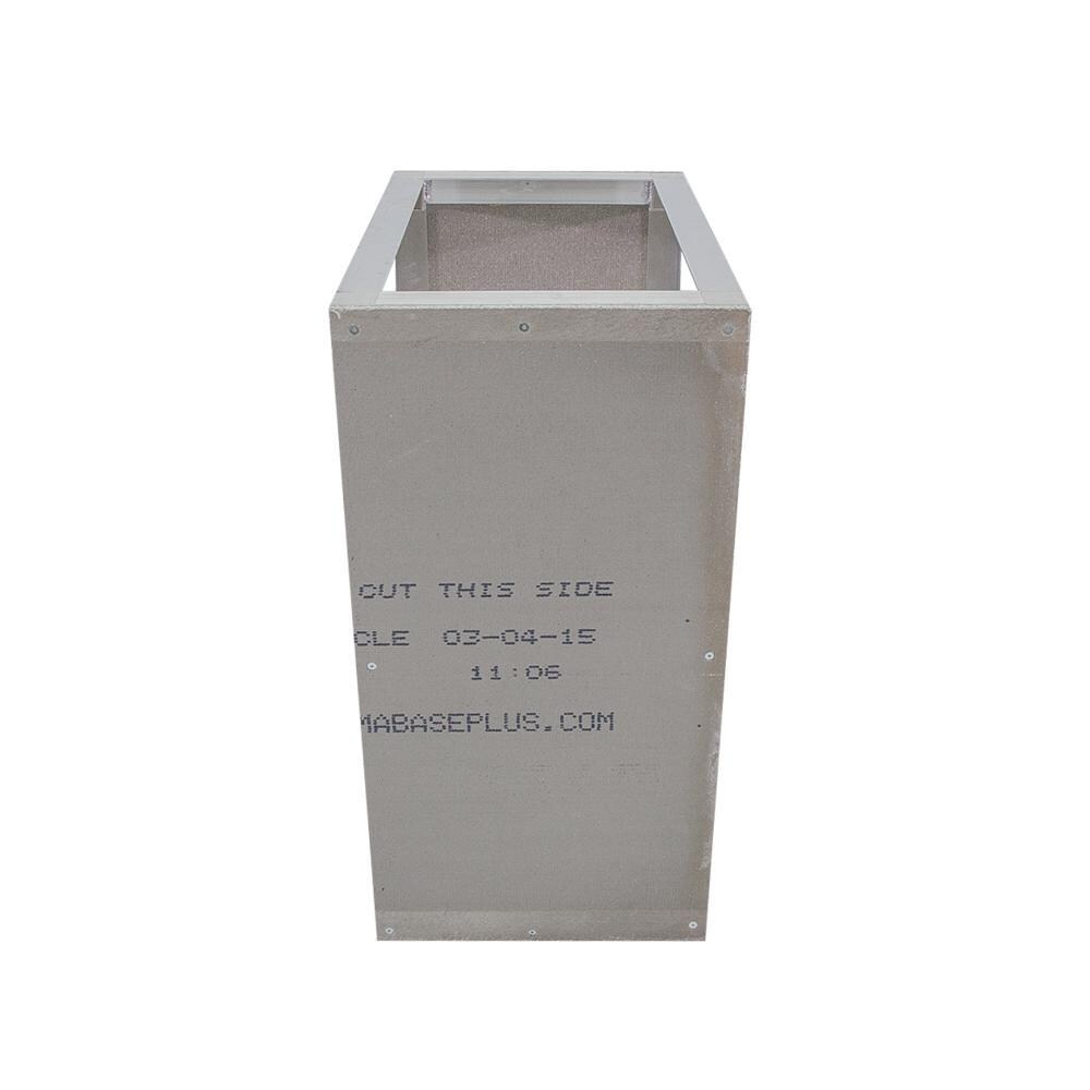 Storage Cabinet 24W X 35H Adjustable Easy Outdoor Kitchen Frame Kit With Cement Board By Grillnetics