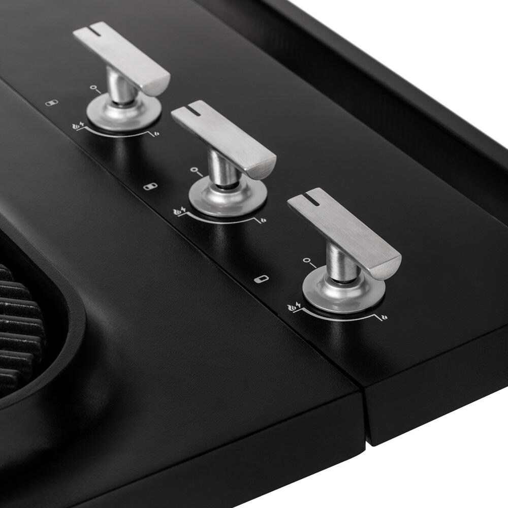 Everdure E3G3O Everdure FURNACE Gen 2 3 Burner Propane Grill w/ Stand - Orange - E3G3O - Knobs - Detail thumbnail