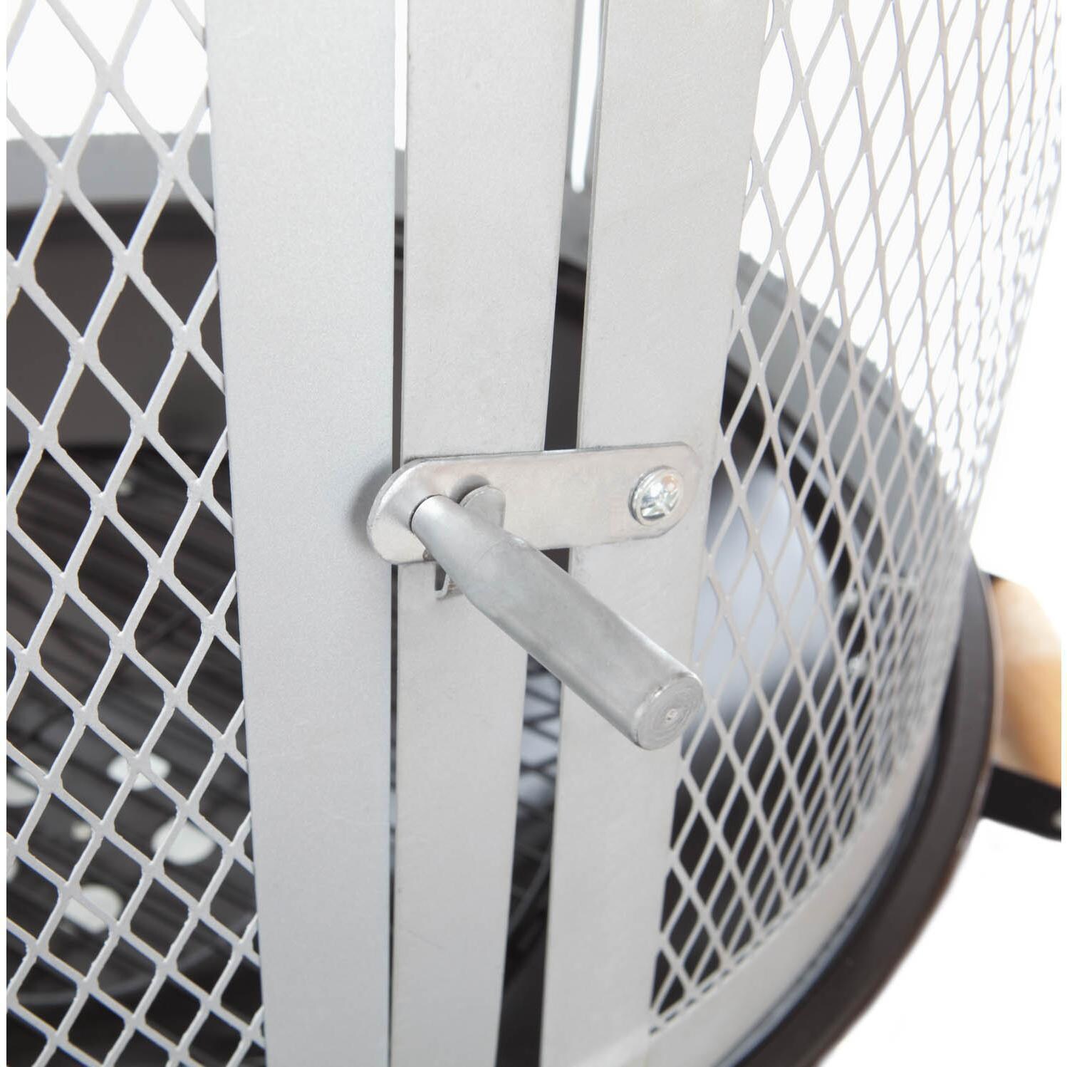 Ultimate Patio 28-Inch Wood-Burning Fire Pit - Screen Door Latch thumbnail