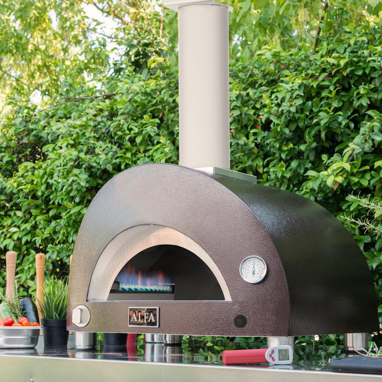 Alfa FXMD-S-GRAM-U Nano 19-Inch Countertop Gas Pizza Oven - Outdoors thumbnail