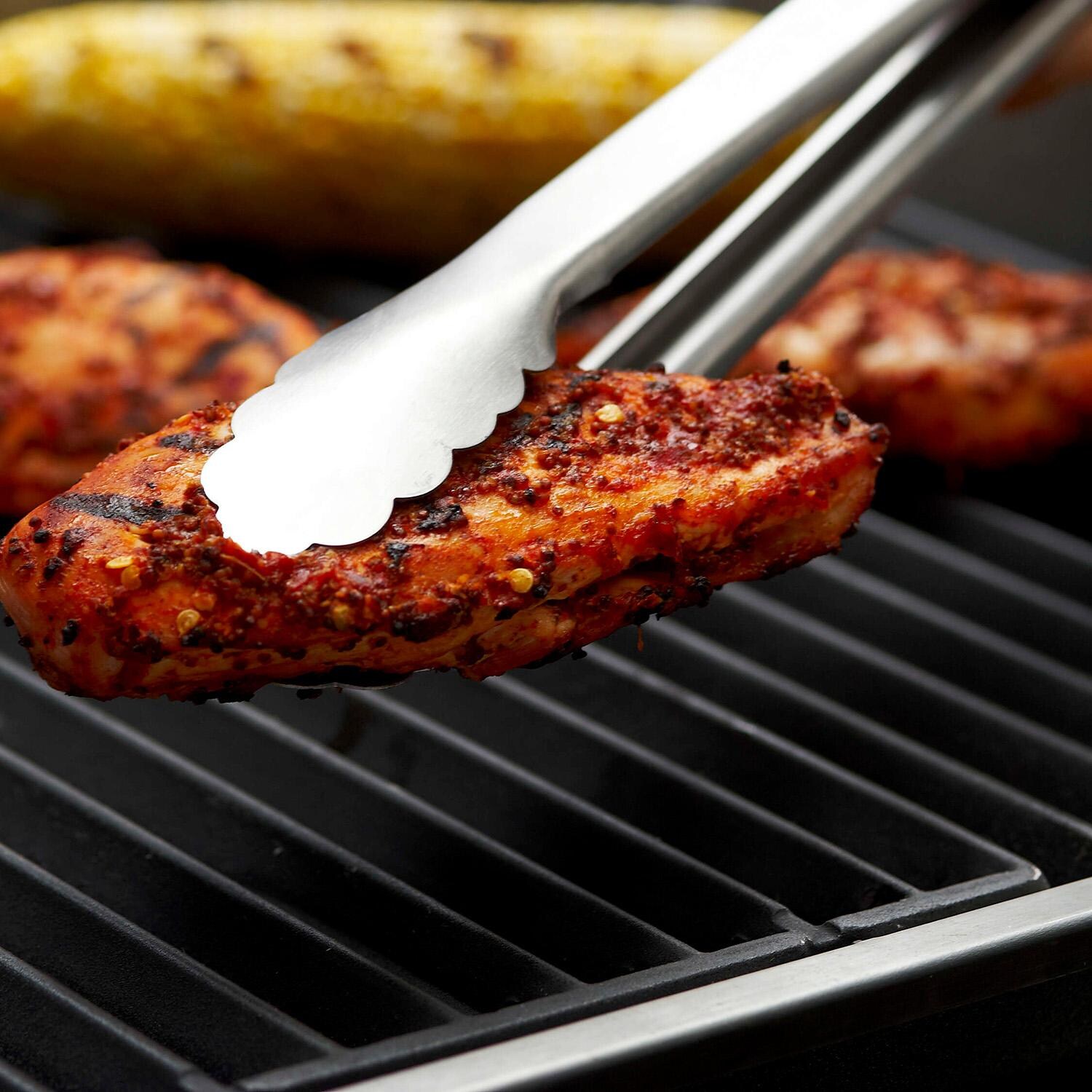 GrillPro Stainless Steel Tool Set - 3 Pc - 40035 - Tongs - Lifestyle thumbnail