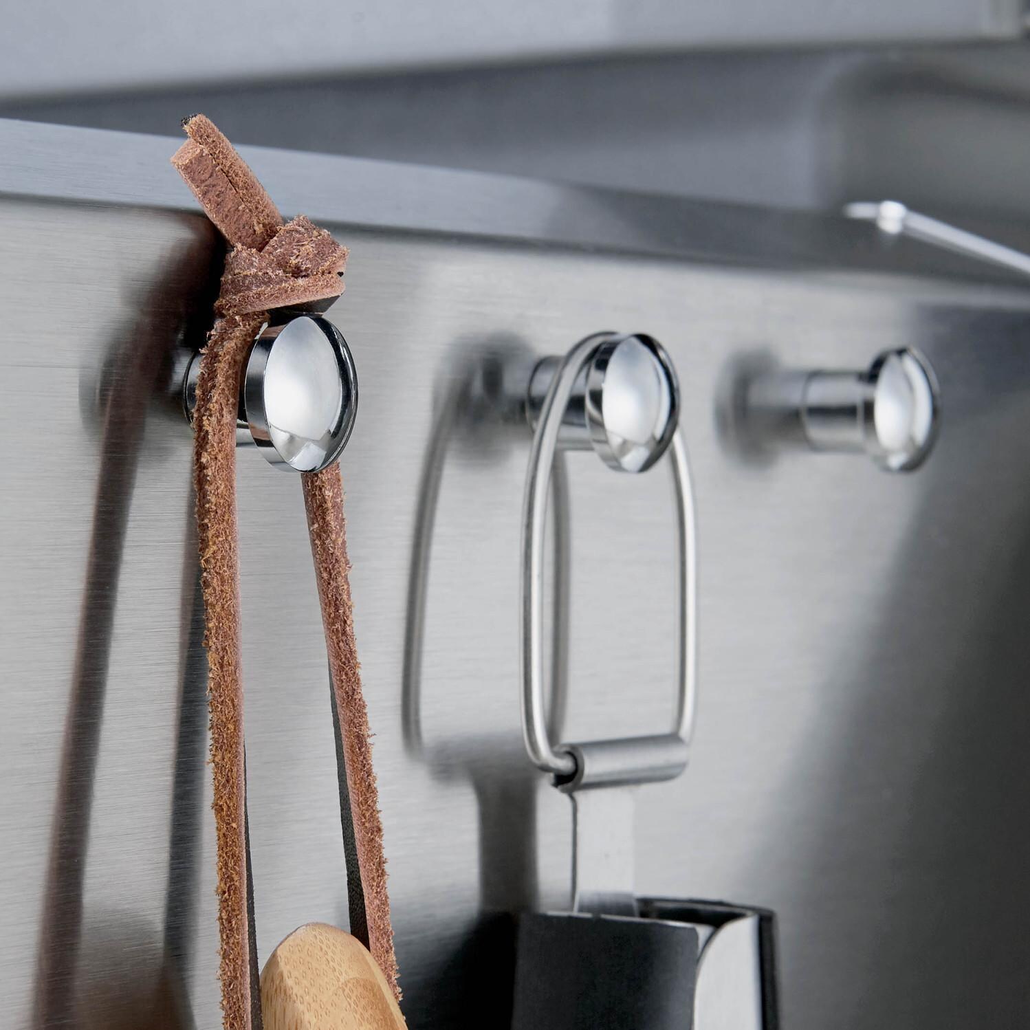 Weber Genesis II LX S-240 Freestanding Natural Gas Grill - Tool Hooks thumbnail