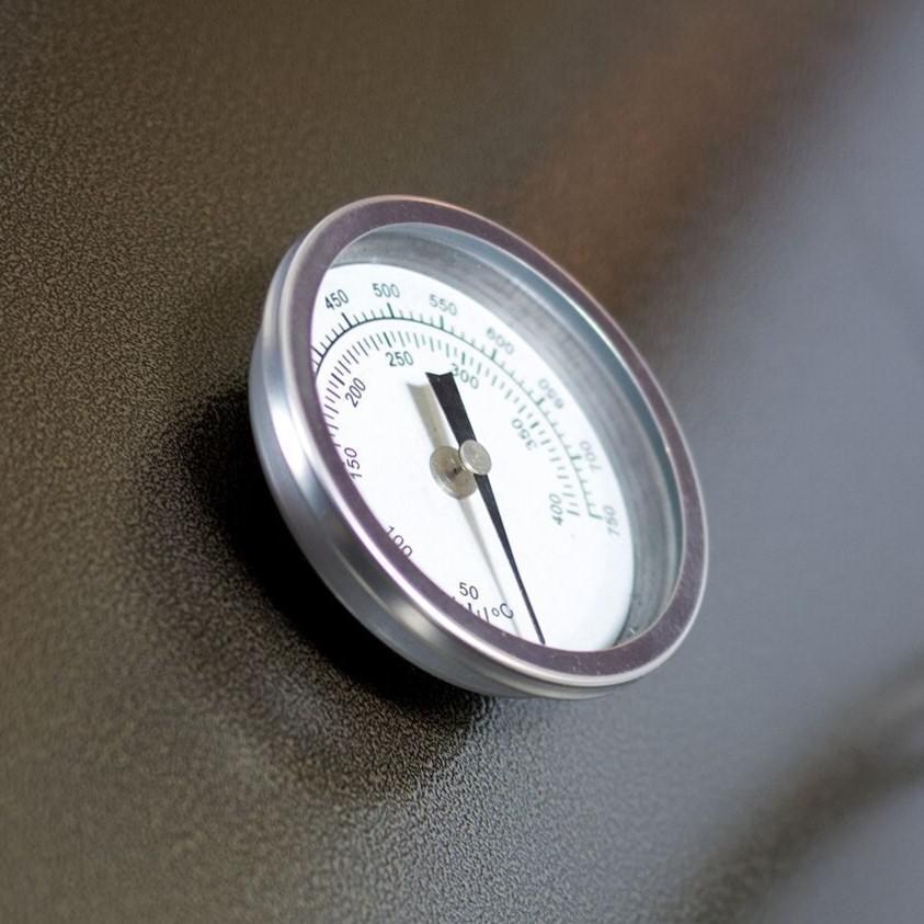 Pit Boss - 72820 - 820 Deluxe Pellet Grill On Cart - Thermometer thumbnail