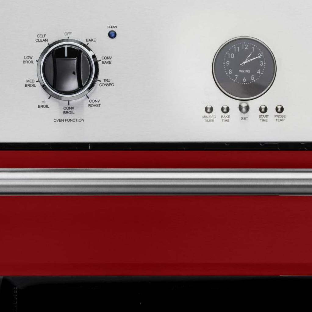 Viking Professional 5 Series Premiere 30-Inch Convection Electric Oven - Close-up of Controls thumbnail